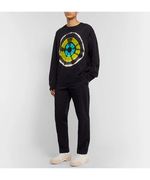 DRIES VAN NOTEN（ドリスヴァンノッテン）の「Dries Van Noten Leather-Trimmed Rubber Sneakers（スニーカー・メンズ・neutrals・Eu 41/Eu 42/Eu 43/Eu 44/Eu 45）」の2枚目の写真