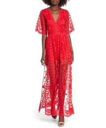 socialite overlay romper
