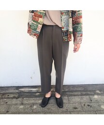 Calvin Klein | "Calvin Klein"　センタープレススラックス(スラックス)