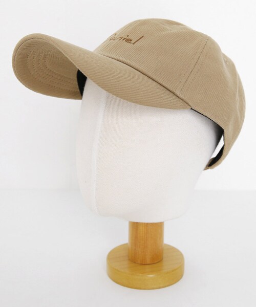 DHOLIC(ディーホリック)の「刺繍コーデュロイキャップ(キャップ・レディース・ホワイト/ブラック/レッド/ベージュ・FREE)」の3枚目の写真