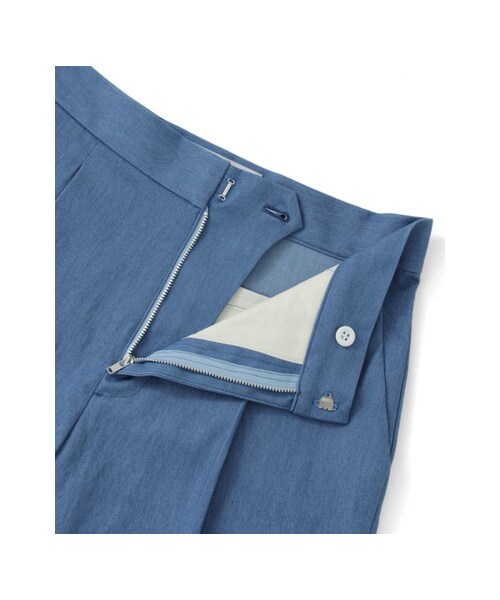 URBAN RESEARCH（アーバンリサーチ）の「lotlamb×URBAN RESEARCH　ハーフパンツ（パンツ・レディース・BLUE・34/36）」の3枚目の写真