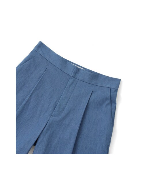 URBAN RESEARCH（アーバンリサーチ）の「lotlamb×URBAN RESEARCH　ハーフパンツ（パンツ・レディース・BLUE・34/36）」の2枚目の写真