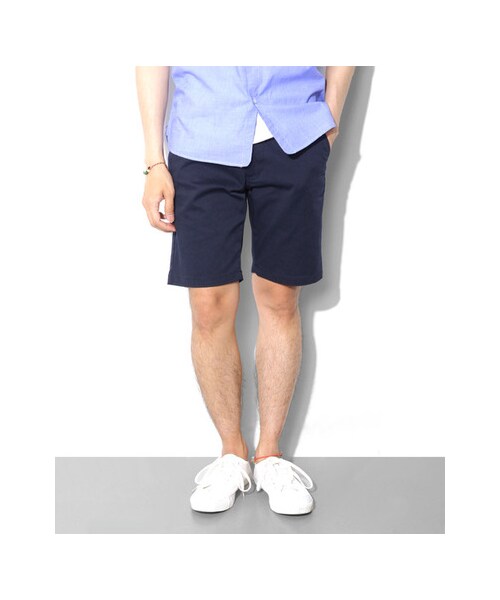 URBAN RESEARCH DOORS(アーバンリサーチドアーズ)の「ツイルストレッチショーツ(パンツ・メンズ・Beige/Navy/White/Camel・36/38/40)」の10枚目の写真