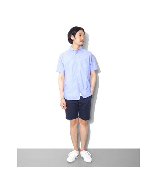 URBAN RESEARCH DOORS(アーバンリサーチドアーズ)の「ツイルストレッチショーツ(パンツ・メンズ・Beige/Navy/White/Camel・36/38/40)」の9枚目の写真