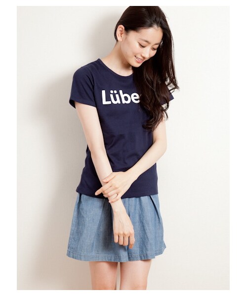 earth music&ecology（アースミュージックアンドエコロジー）の「・ロゴTシャツ（カットソー・レディース・オフホワイト/杢グレー/ミント/ネイビー・S/M）」の3枚目の写真