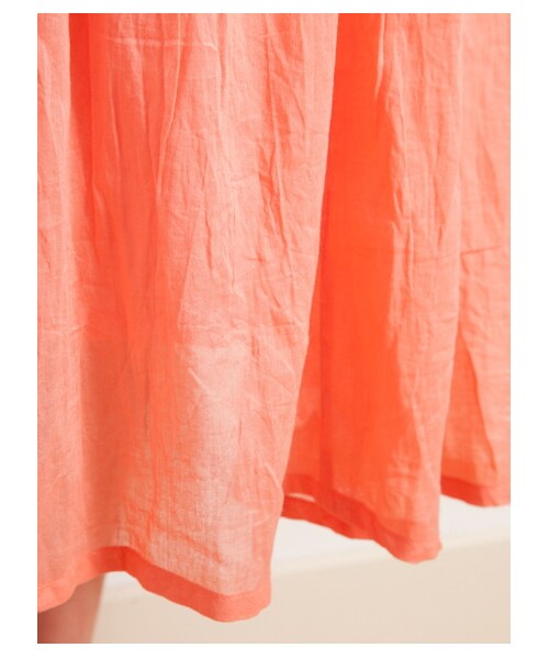 Green Parks fuuwa（グリーンパークスフーワ）の「・ソフトクリンクルロングスカート（スカート・レディース・オフホワイト/ブラック/ピンク/ネイビー・F）」の9枚目の写真