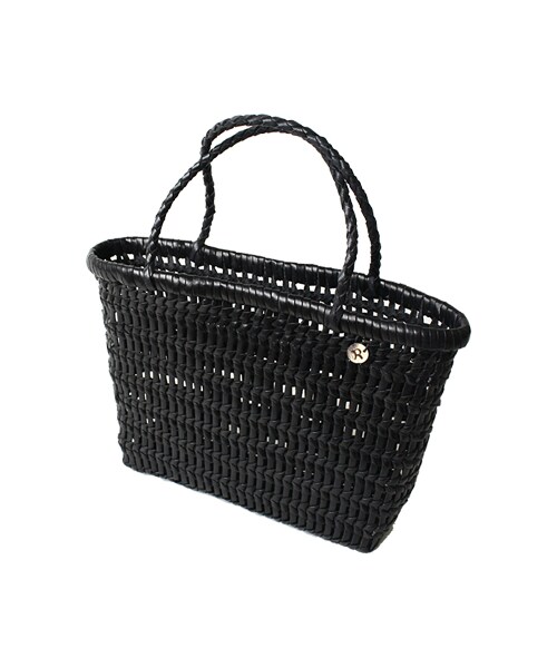 45R レザーかご編みバッグ 45R（フォーティファイブアール）の「レザー