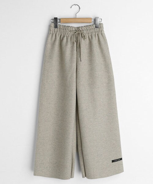 DHOLIC（ディーホリック）の「ウエストストレッチワイドパンツ（その他パンツ・レディース・ホワイト/ブラック/ベージュ・FREE）」の3枚目の写真