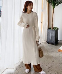 DHOLIC | ラップリブワンピース(ワンピース)