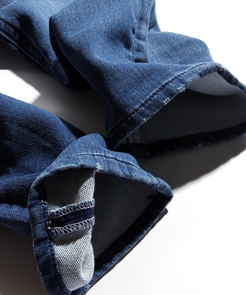 FREAK'S STORE（フリークスストア）の「ニットデニムスキニークロップドパンツ（パンツ・メンズ・ブルー/ネイビー・M/L）」の15枚目の写真