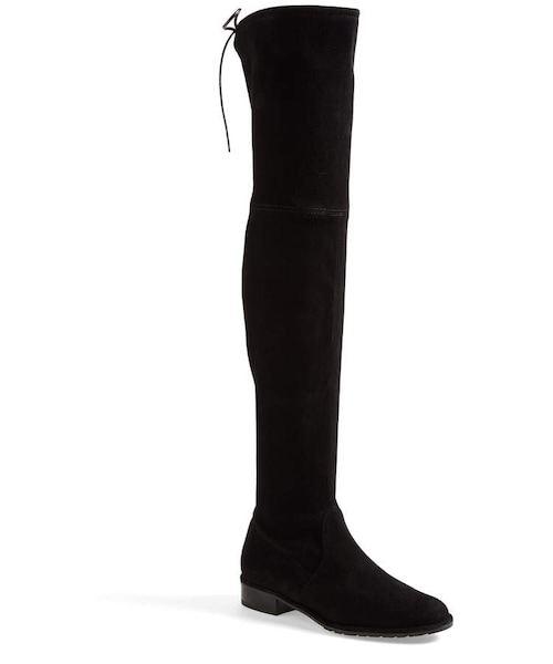 STUART WEITZMAN(スチュアートワイツマン)の「Stuart Weitzman 'Lowland' Over the Knee Boot(ブーツ・レディース・Black・6 M/6.5 M)」の1枚目の写真