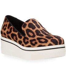 Stella McCartney Binx Leopard Platform Sneakers