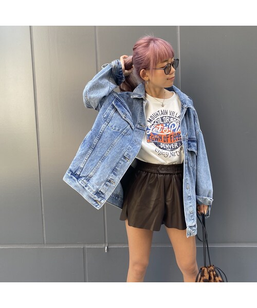 no brand（ノーブランド）の「NEW ver.!Simple♡デニムジャケット #77056（デニムジャケット・レディース・その他）」の4枚目の写真