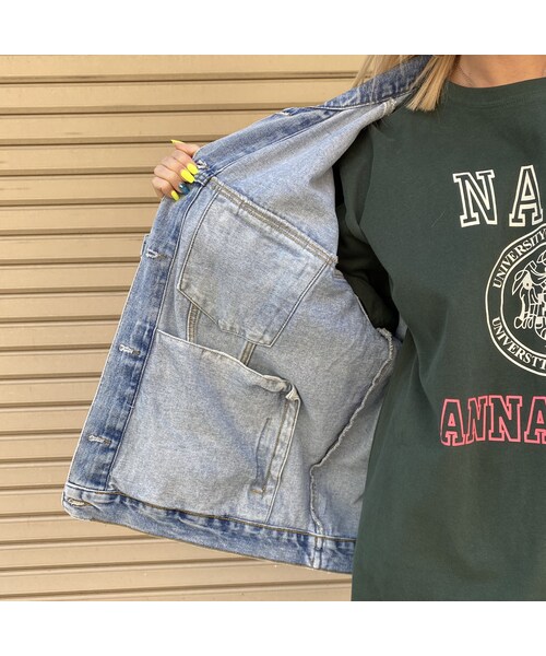 no brand（ノーブランド）の「NEW ver.!Simple♡デニムジャケット #77056（デニムジャケット・レディース・その他）」の13枚目の写真