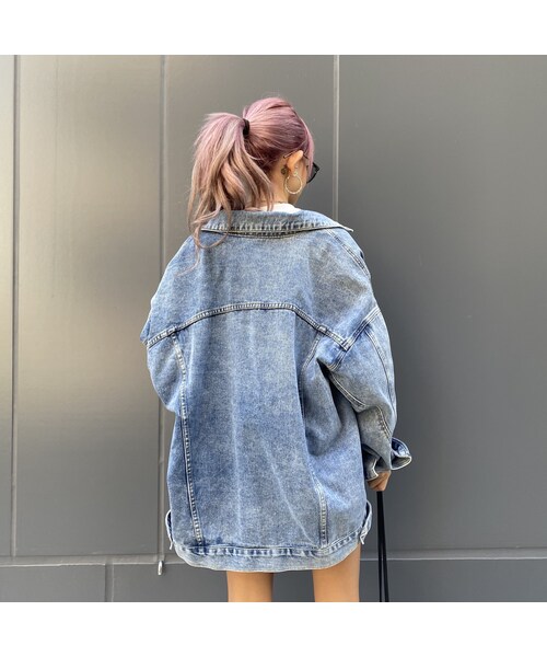 no brand（ノーブランド）の「NEW ver.!Simple♡デニムジャケット #77056（デニムジャケット・レディース・その他）」の5枚目の写真