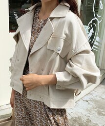 DHOLIC | ポケットダブルボタンジャケット(その他アウター)