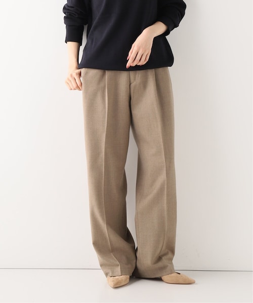 FRAMeWORK（フレームワーク）の「ハイウエストスラックスパンツ（パンツ・グレーA/40/在庫あり/42）」の2枚目の写真