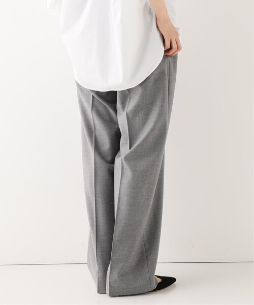 FRAMeWORK（フレームワーク）の「ハイウエストスラックスパンツ（パンツ・グレーA/40/在庫あり/42）」の3枚目の写真