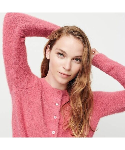 J.CREW（ジェイクルー）の「The Reeds X J.Crew fuzzy cardigan 