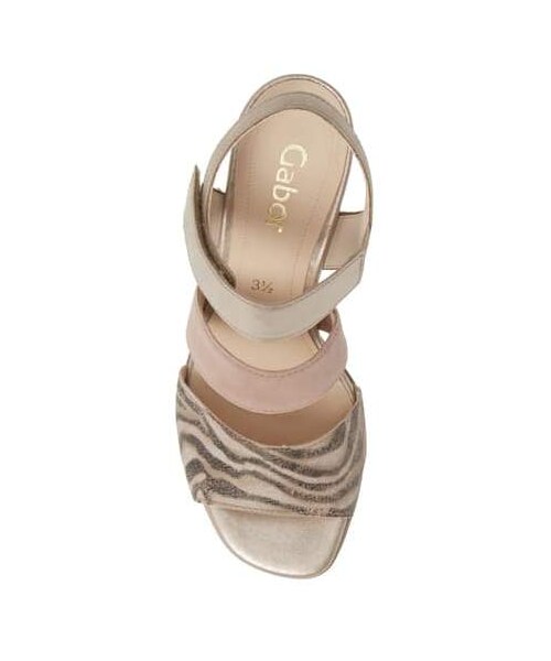gabor block heel sandal