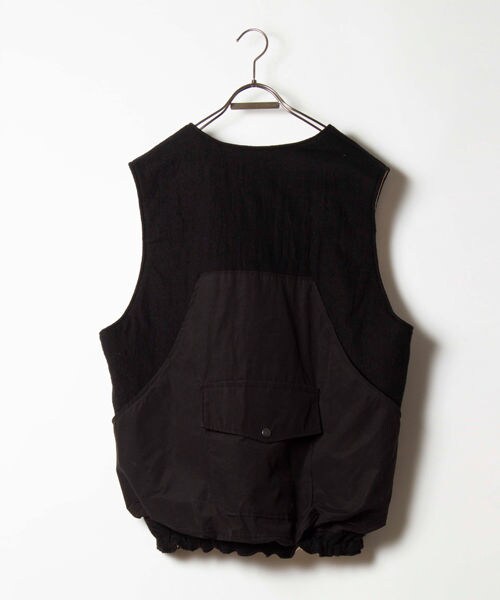 masterkey(マスターキー)の「Rickveston(ベスト・レディース・ベージュ/グリーン/ブラック・1/2)」の4枚目の写真