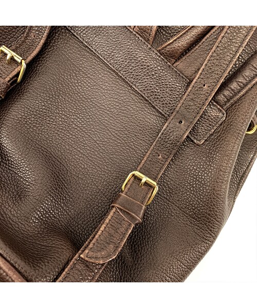 YSL リュック　レザー　ヴィンテージ ヴィンテージ イヴサンローラン YSLロゴ レザー リュック