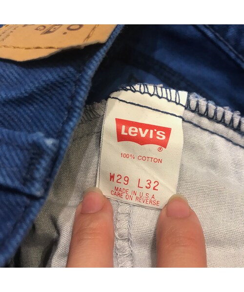USED（ユーズド）の「90’s　"Levi's"　550　Made In USA　Dead Stock!（デニムパンツ・レディース・その他）」の10枚目の写真