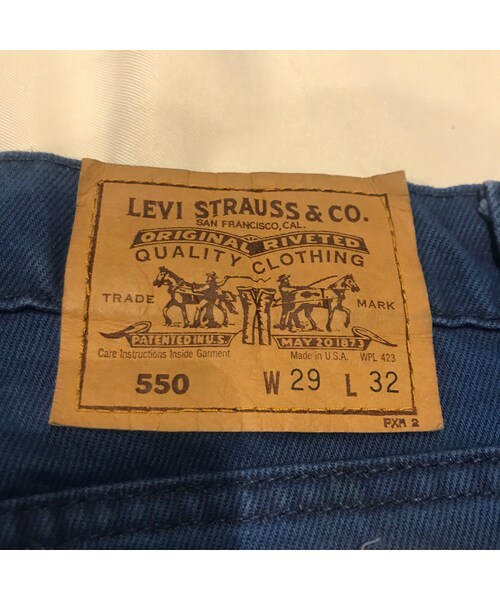USED（ユーズド）の「90’s　"Levi's"　550　Made In USA　Dead Stock!（デニムパンツ・レディース・その他）」の8枚目の写真