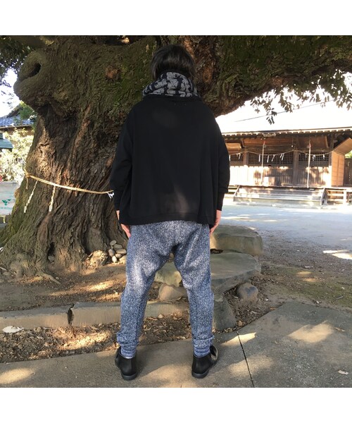 bedsidedrama（ベットサイドドラマ）の「bedsidedrama　犬 de 猫 ワイドPO（black）（スウェット・レディース・その他）」の13枚目の写真