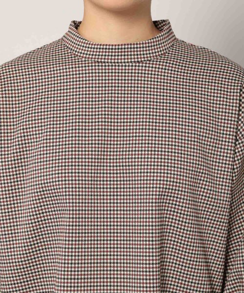PAGEBOY（ページボーイ）の「【WEB先行予約】ガンクラブチェックリブプルオーバー（トップス・レディース・キャメル/ダークブラウン・F）」の11枚目の写真