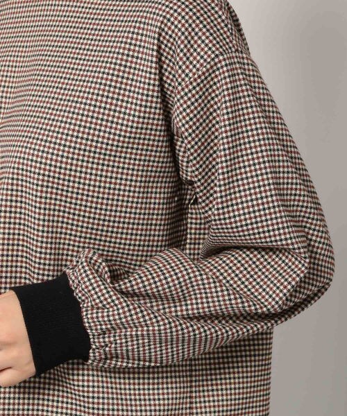 PAGEBOY（ページボーイ）の「【WEB先行予約】ガンクラブチェックリブプルオーバー（トップス・レディース・キャメル/ダークブラウン・F）」の14枚目の写真