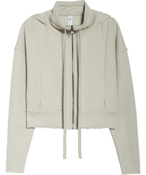 ALOの「Alo Track Jacket(トップス・レディース・Beige・Medium/Large/Small/X-small)」の4枚目の写真