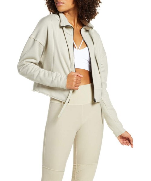 ALOの「Alo Track Jacket(トップス・レディース・Beige・Medium/Large/Small/X-small)」の1枚目の写真