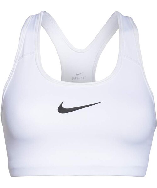 NIKE（ナイキ）の「Nike Dry Swoosh Sports Bra（ブラ&ショーツ・レディース・White・Medium/Large/X-large）」の2枚目の写真