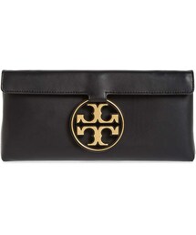 Tory Burch Miller Leather Clutch