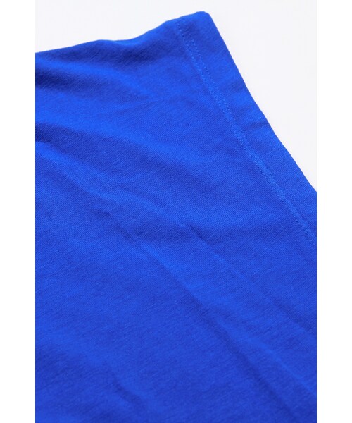 ORENDA（オレンダ）の「MIT舒適不規則下擺長版上衣（トップス・レディース・桃紅/黃/藍/黑・S/M）」の13枚目の写真