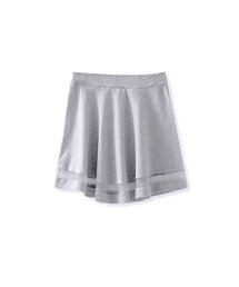 ORENDA | 時髦透視感波浪擺短裙(スカート)