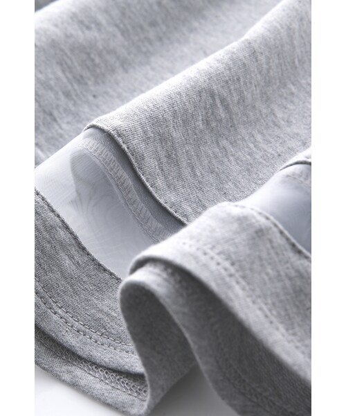 ORENDA（オレンダ）の「時髦透視感波浪擺短裙（スカート・レディース・灰/黑・S/M/L）」の3枚目の写真