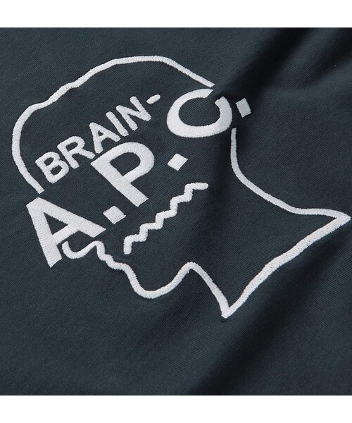 A.P.C.（アーペーセー）の「A.P.C. + Brain Dead Logo
