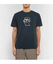 m*b様 A.P.C. BRAIN DEAD ホワイト Tシャツ M ジーンズ A.P.C. Brain Dead｜HOMME ｜A.P.C. | アーペーセー