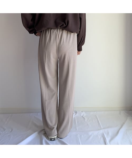 no brand（ノーブランド）の「relax wide PT【beige】（その他パンツ・レディース・その他）」の7枚目の写真
