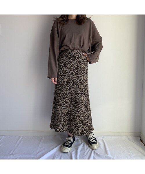 no brand(ノーブランド)の「leopard SK【brown】(スカート・レディース・その他)」の8枚目の写真