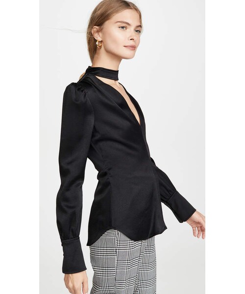 A.L.C.(エーエルシー)の「A.L.C. Hirsch Top(トップス・レディース・Black・0/2/4/6/8/10/12)」の6枚目の写真