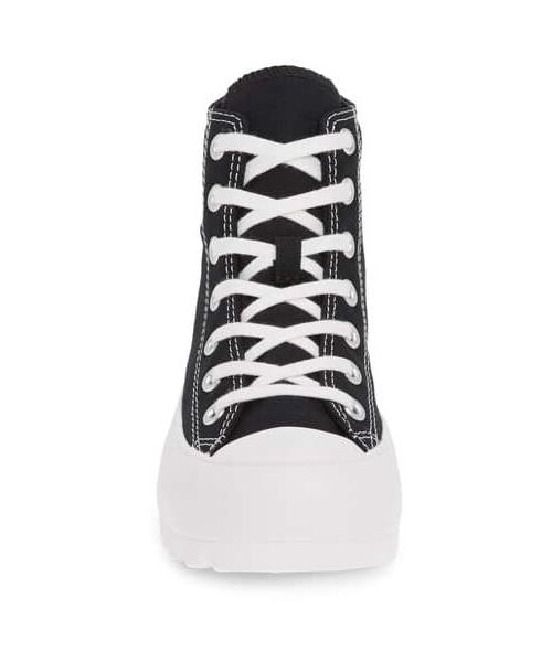 CONVERSE(コンバース)の「Converse Chuck Taylor® All Star® Lugged High Top Sneaker(ブーツ・レディース・Black/White・9.5 M/10 M/8.5 M/7 M/8 M/9 M)」の3枚目の写真