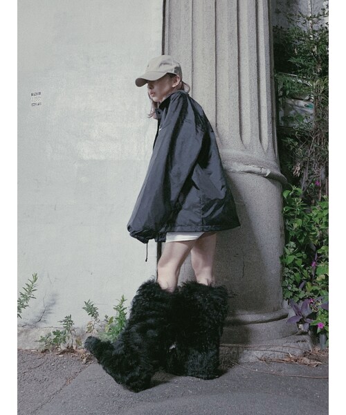 FICTION TOKYO（フィクショントーキョー）の「Back Cross Coach Jacket