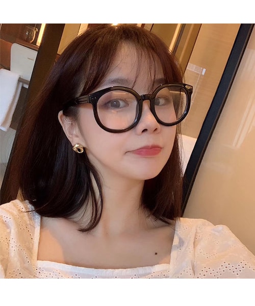 ファッション メンズ レディース レトロ ライス ネイル サングラス 無地 ミラー ヨーロピアン ダークブラウン アイコンタクト( 並行輸入品 ヴィンテージ 長方形 サングラス レディース メンズ レトロ レオパード