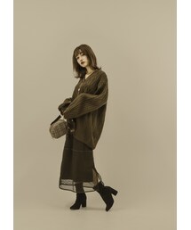 N WITH. | ケーブルニットカーディガン(カーディガン/ボレロ)