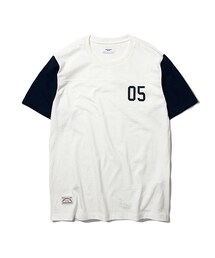 ESPIONAGE | Raid 2 Tone S/S T-shirt Ivory(トップス)