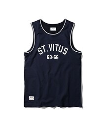 ESPIONAGE | St. Vitus Tank Navy(トップス)