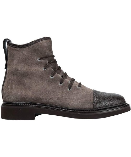 GIORGIO ARMANI アルマーニ フロントジップ シューズ GIORGIO ARMANI